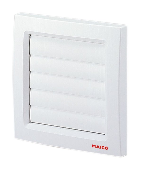 Maico Verschlussklappe Ø100mm 150x150mm selbsttätig Außenwand.. AP100 