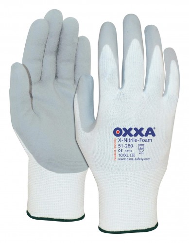 Oxxa 2017 Foto Handschuh-X-Nitrile-Foam-Groesse 1-51-280