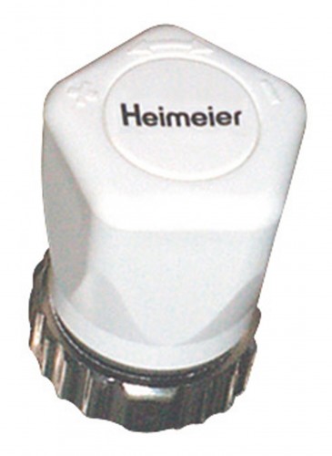 IMI-Heimeier 2020 Freisteller Handregulierkappe-weiss-RAL-9016-Raendelmutter 2001-00-325