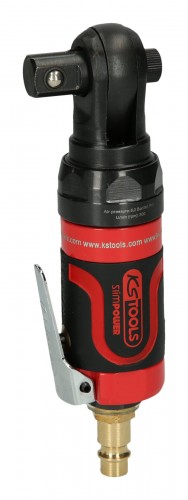 KS-Tools 2020 Freisteller 1-2-SlimPOWER-Mini-Druckluft-Umschaltratsche-30-Nm 515-5515 1