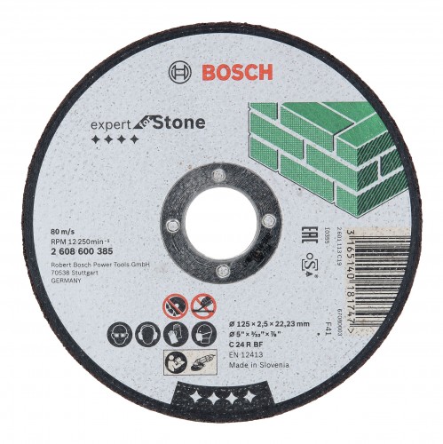 Bosch 2022 Freisteller Zubehoer-Expert-for-Stone-C-24-R-BF-Trennscheibe-gerade-125-x-2-5-mm 2608600385