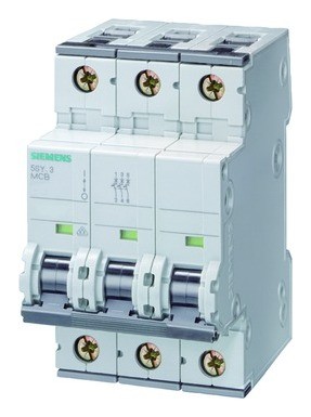 Siemens 2020 Freisteller Leitungsschutzschalter-UC-B-16A-3p-400V-10-kA-3TE-50-Hz-IP20 5SY43166