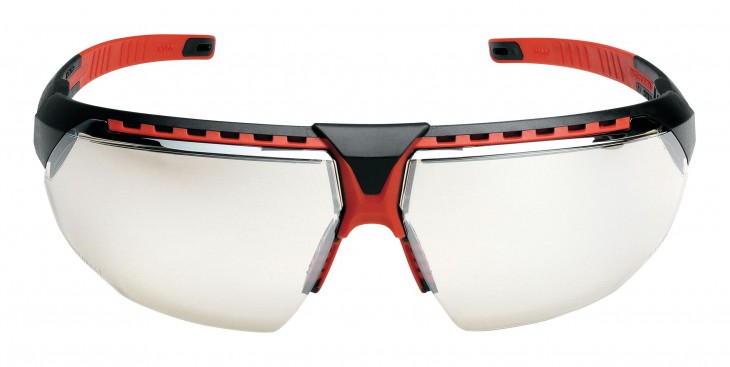 Honeywell-Safety 2020 Freisteller Schutzbrille-AVATAR-I-O-Buegel-schwarz-rot