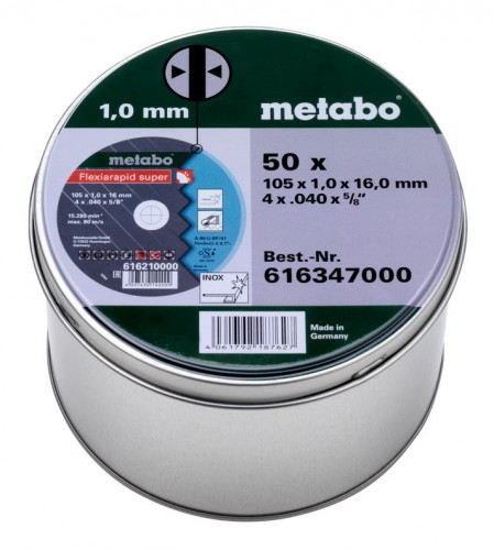 Metabo 2021 Freisteller Flexiarapid-super-105x1-0x16-0-Inox-TF-41 616347000