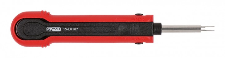 KS-Tools 2020 Freisteller Entriegelungswerkzeug-Flachsteckhuelsen-1-5-mm-AMP-Tyco-MCP 154-0107