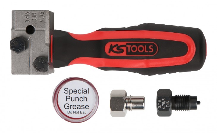 KS-Tools 2020 Freisteller FLAREFIXeco-4-75-mm-Universal-Bremsleitungs-Boerdelgeraet-Satz-4-teilig 122-1215 6