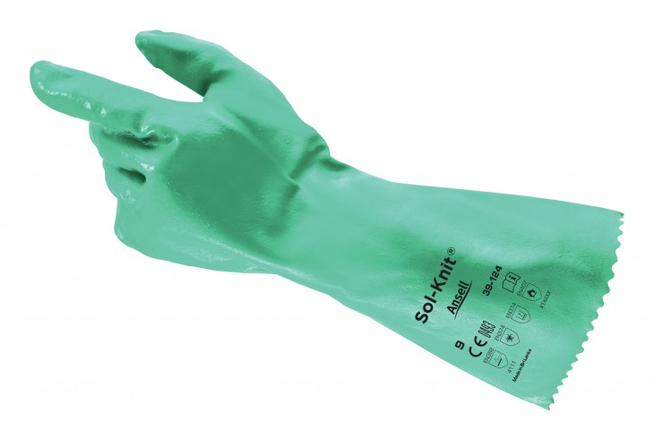 Ansell 2019 Freisteller Handschuh-Sol-Knit-39-124-rau-350-mm-Groesse