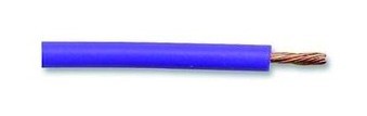 Elektronik-Kabel 2017 Foto PVC-Aderleitung-6-qmm-blau-RAL5010 H07V-K6RAL5010