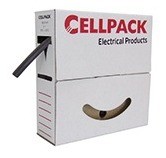 Cellpack 2020 Freisteller Schrumpfschlauch-duennwandig-L10m-9-3-mm-schwarz-3-1-0-75-mm-55-135C-Polyolefin-PEX 127118