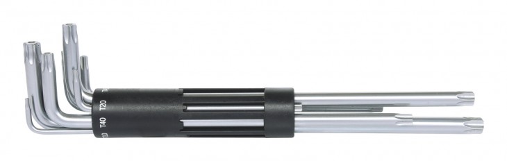 KS-Tools 2020 Freisteller 3-in-1-Torx-Winkelstiftschluessel-Satz-Bohrung-8-teilig-XL 151-2280 1