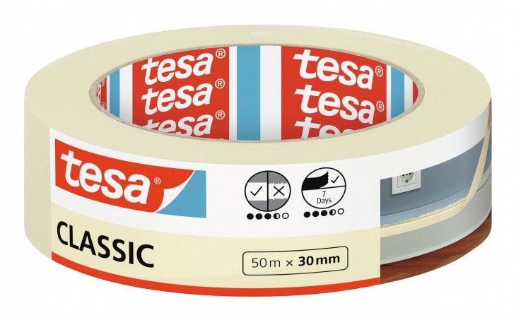 Tesa 2023 Freisteller Malerband-Classic-50m-30mm 52805-00000-03