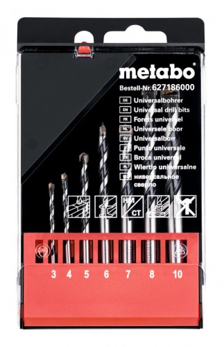 Metabo 2022 Freisteller Universalbohrer-Kassette-7-teilig 627186000 2