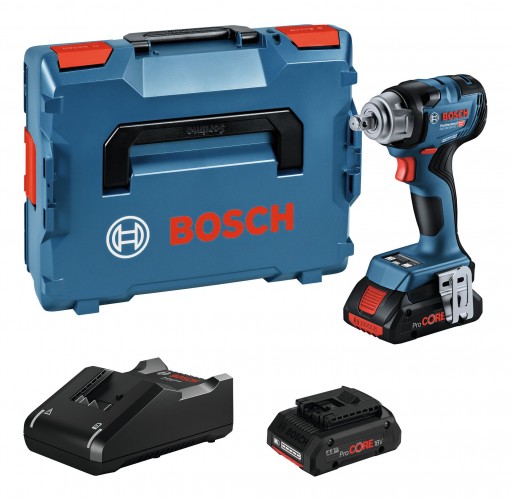 Bosch-Professional 2024 Freisteller Akku-Drehschlagschrauber-GDS-18V-330-HC-2x-Akku-ProCORE-4-0Ah-in-L-BOXX-136 06019L5002