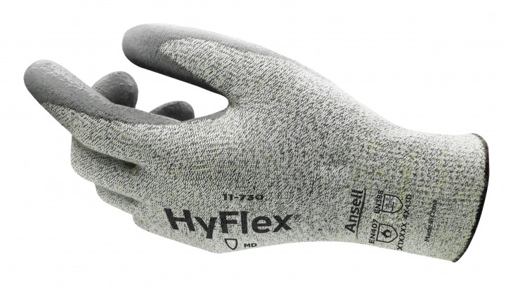 Ansell 2021 Freisteller Schnittschutzhandschuh-HyFlex-11-730-Groesse 1