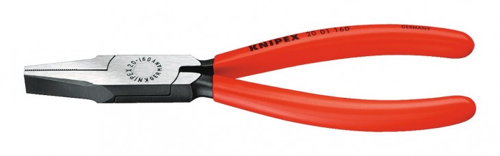 Knipex 2019 Freisteller Flachzange-180mm-pol-Kst-EAN