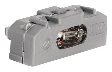Berker 2020 Freisteller Steck-Glimmlampe-230V-LIGHT-CONTROL-0-9-mA-Schalter-Taster 160002