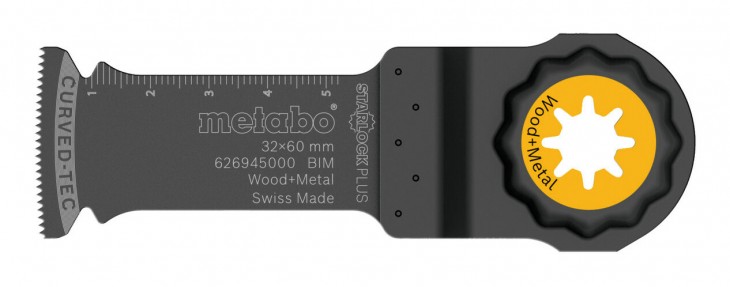 Metabo 2021 Freisteller Tauchsaegeblatt-Starlock-Plus-Holz-Metall-BiM-32-x-60-mm 626945000