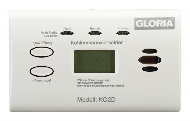 Gloria 2023 Freisteller Kohlenmonoxidmelder-KO2D-Display-B154xT44H80-mm 002518-0571 1