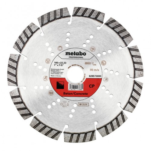 Metabo 2020 Freisteller Diamanttrennscheibe-Promotion-180x22-23mm-Beton-professional 628573000
