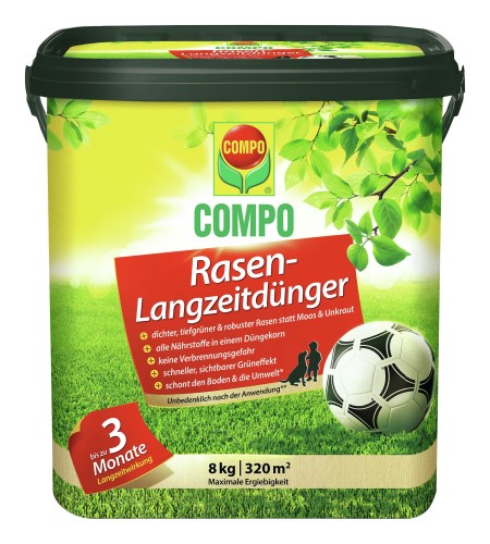 Compo-Sana 2023 Freisteller Compo-Sana-Rasen-Langzeitduenger-8-kg-Eimer 2463388004