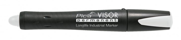 Pica 2020 Freisteller Permanentmarker-VISOR-Industrial-weiss 1