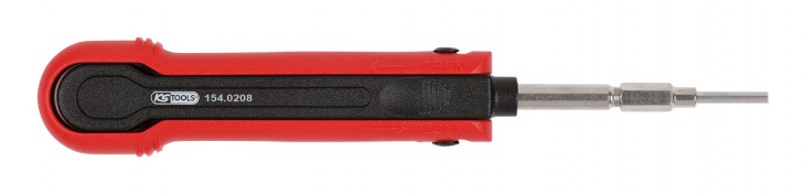 KS-Tools 2020 Freisteller Kabel-Entriegelungswerkzeug-Rundsteckhuelsen-1-5-mm 154-0208