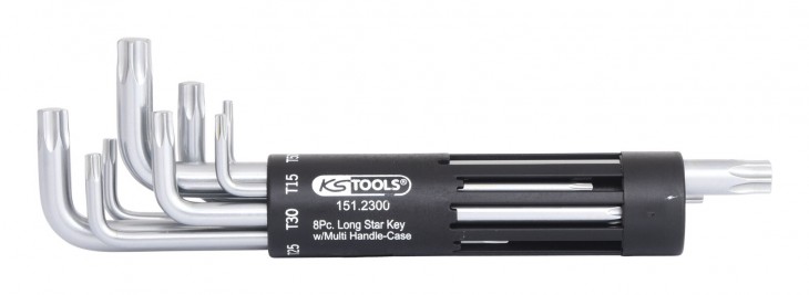 KS-Tools 2020 Freisteller 3-in-1-Torx-Winkelstiftschluessel-Satz-lang-8-teilig 151-2300 1