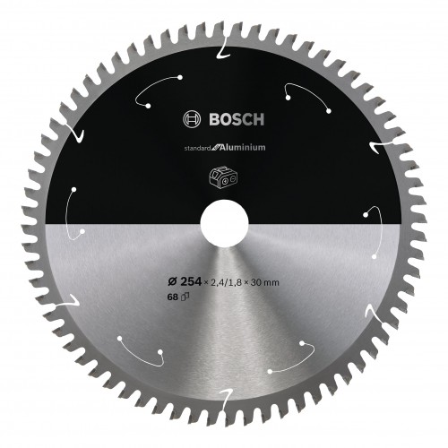 Bosch 2022 Freisteller Akku-Kreissaegeblatt-Standard-for-Aluminium-254-x-2-4-1-8-x-30-68-Zaehne 2608837780