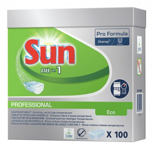 Diversey 2020 Freisteller SUN-Professional-All-in-1-Tabs-Eco-100-Stk