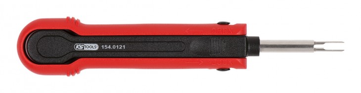 KS-Tools 2020 Freisteller Entriegelungswerkzeug-Flachstecker-Flachsteckhuelsen-2-8-mm-AMP-Tyco-MCP 154-0121