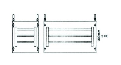 Striebel 2017 Zeichnung Verteilerfeld-500x300x160mm-Ausschnitt-Montageplatte ED56A