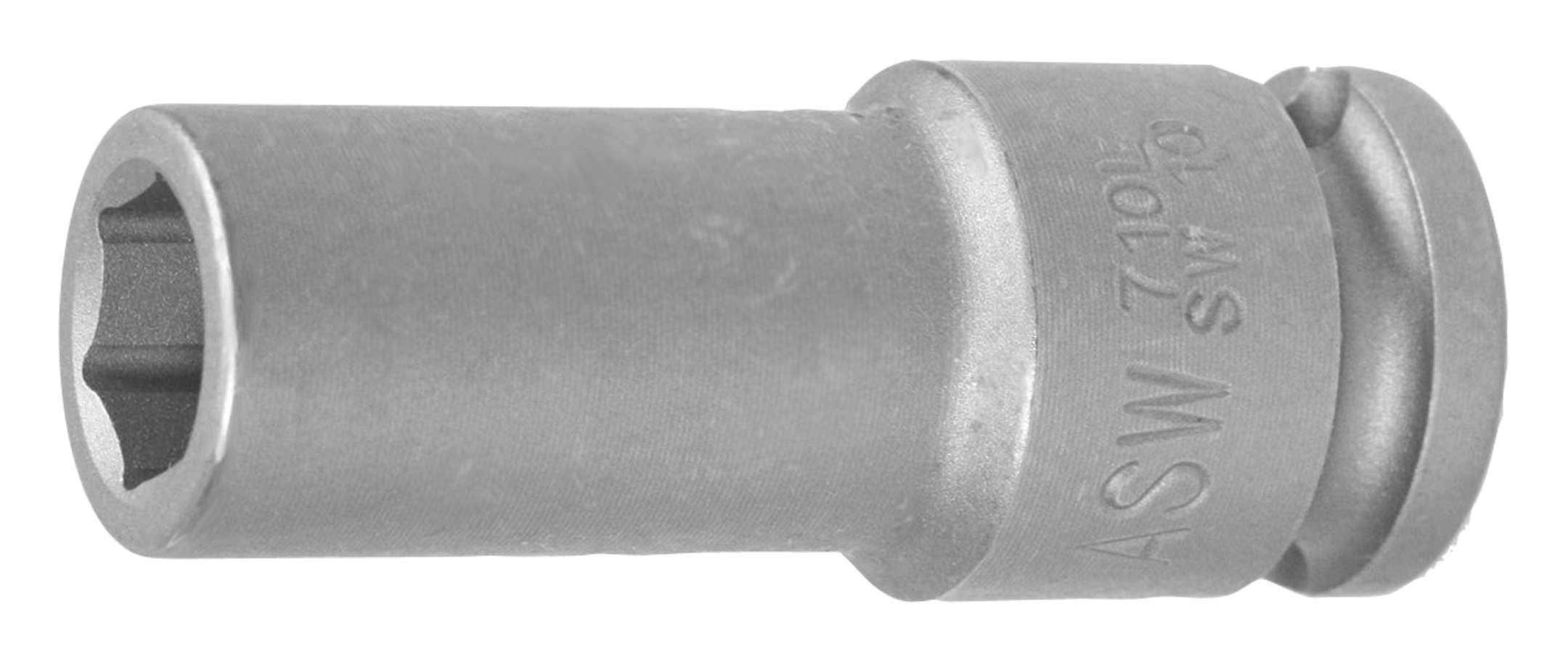 ASW Kraft Steckschlüsseleinsatz mit Magnet 1/4" 10mm ASW Kraft-Betätigungswerkz 