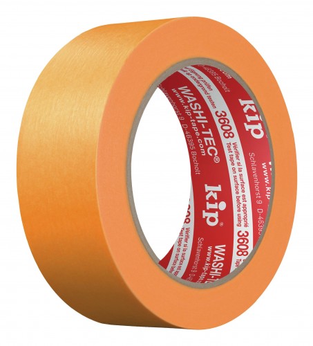 Kip 2023 Freisteller Goldkrepp-Washi-Tec-Standard-orange-36-mm-x-50-m
