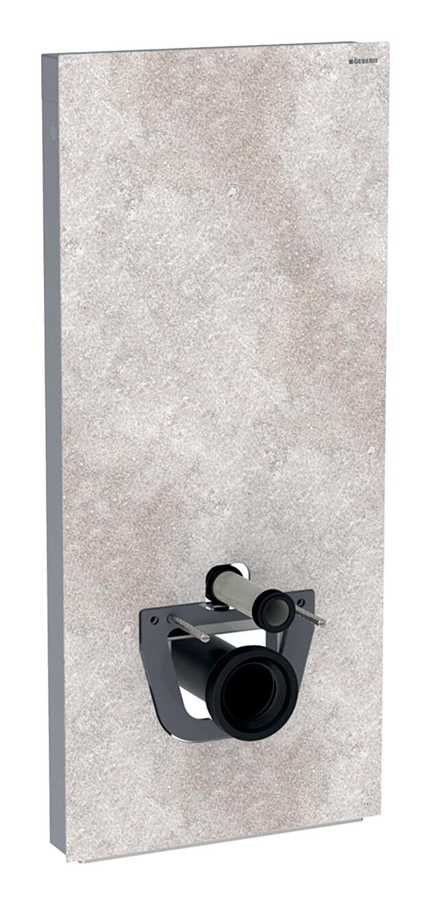 Geberit Monolith Anschlussstutzen etagiert 3 cm für Wand-WC oder Stand-WC