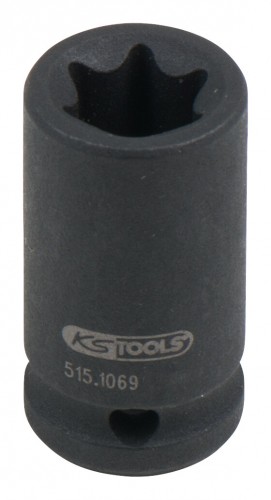 KS-Tools 2020 Freisteller 1-4-Torx-E-Kraft-Stecknuss-kurz-E10 515-1069 1