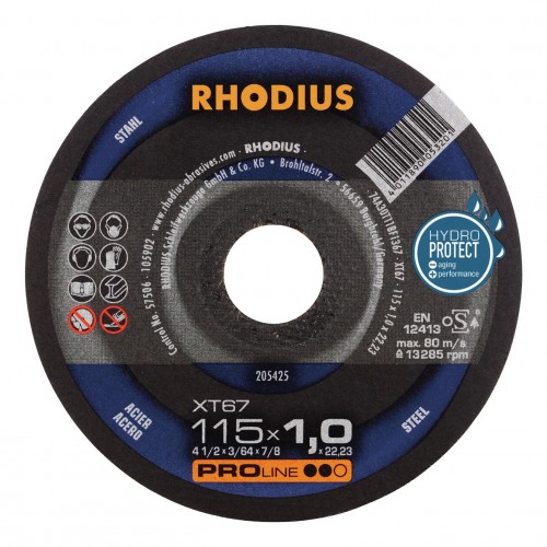 Rhodius 2023 Freisteller Trennscheibe-XT67-115-x-1-mm-gerade 205425