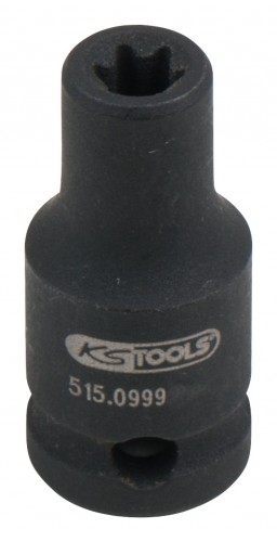 KS-Tools 2020 Freisteller 1-4-Torx-E-Kraft-Stecknuss-kurz-E5 515-0999 1