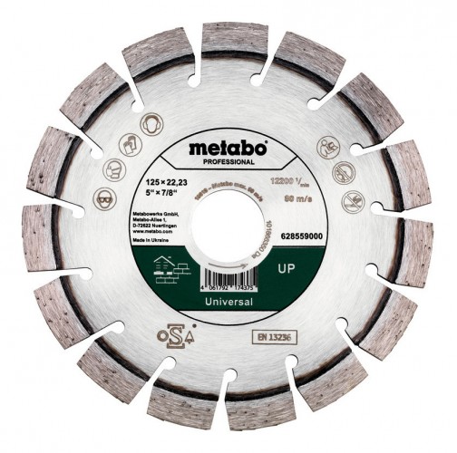 Metabo 2020 Freisteller Diamanttrennscheibe-125x22-23mm-Universal
