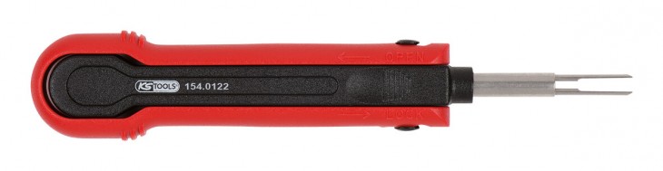 KS-Tools 2020 Freisteller Entriegelungswerkzeug-Flachstecker-Flachsteckhuelsen-4-8-mm-5-8-mm-6-3-mm-AMP-Tyco-SPT 154-0122