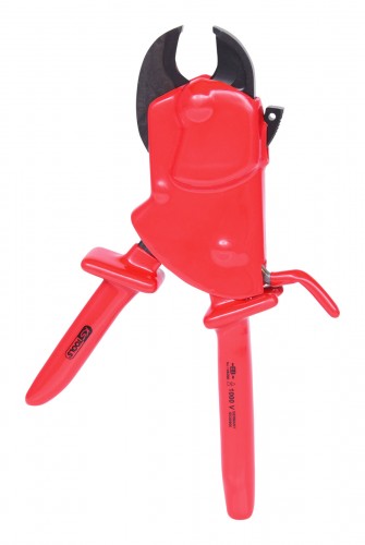 KS-Tools 2020 Freisteller Einhand-Ratschenkabelschere-Schutzisolierung-290-mm 117-1245 1