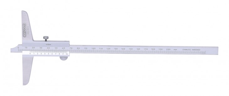 KS-Tools 2020 Freisteller Tiefenmessschieber-0-200-mm 300-0572 1