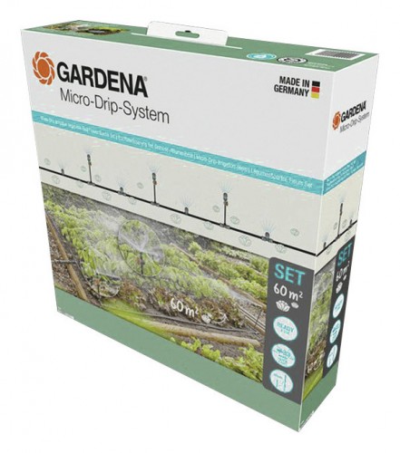 Gardena 2023 Verpackung Tropfbewaesserung-Set-Gemuese-Blumenbeet-60-m 13450-20