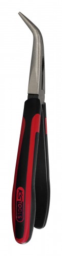 KS-Tools 2020 Freisteller SlimPOWER-Flachrundzange-gebogen-210-mm 115-2113