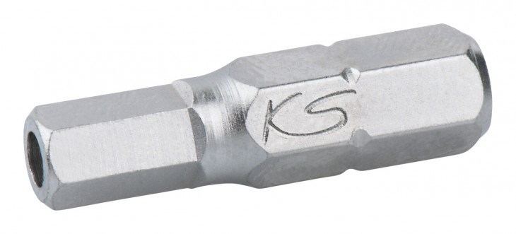 KS-Tools 2020 Freisteller 1-4-Bit-Innensechskant-Bohrung-25-mm 1