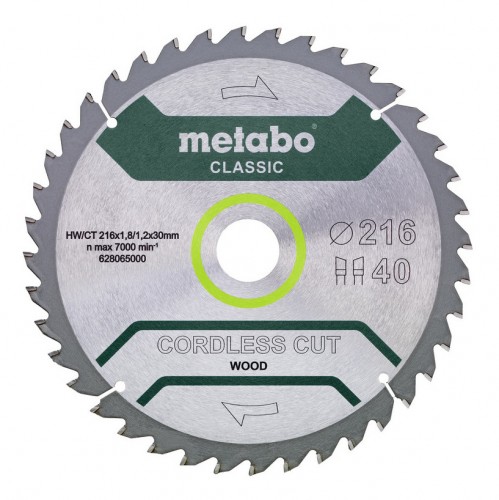 Metabo 2020 Freisteller Kreissaegeblatt-cordless-cut-wood-classic-216x30-Zaehnezahl