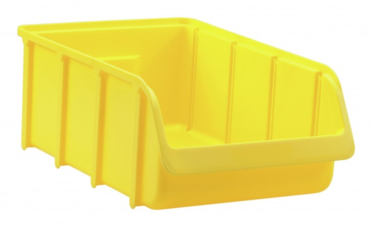 Huenersdorff 2021 Freisteller Sichtbox-gelb-Groesse-5-B312xH184xT489-mm