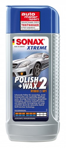Sonax 2017 Foto Xtreme-Polish-Wax-2-Hybrid-NPT-250ml 02071000