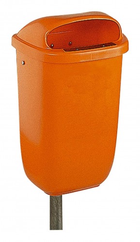 OPV 2020 Freisteller Papierkorb-50-l-Kunststoff-orange
