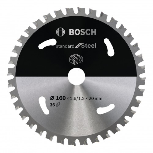 Bosch 2022 Freisteller Akku-Kreissaegeblatt-Standard-for-Steel-160-x-1-6-1-2-x-20-36-Zaehne 2608837749