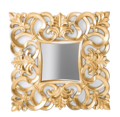 Invicta 2023 Freisteller Wandspiegel-Venice-gold-antik-75cm 15626 0042054